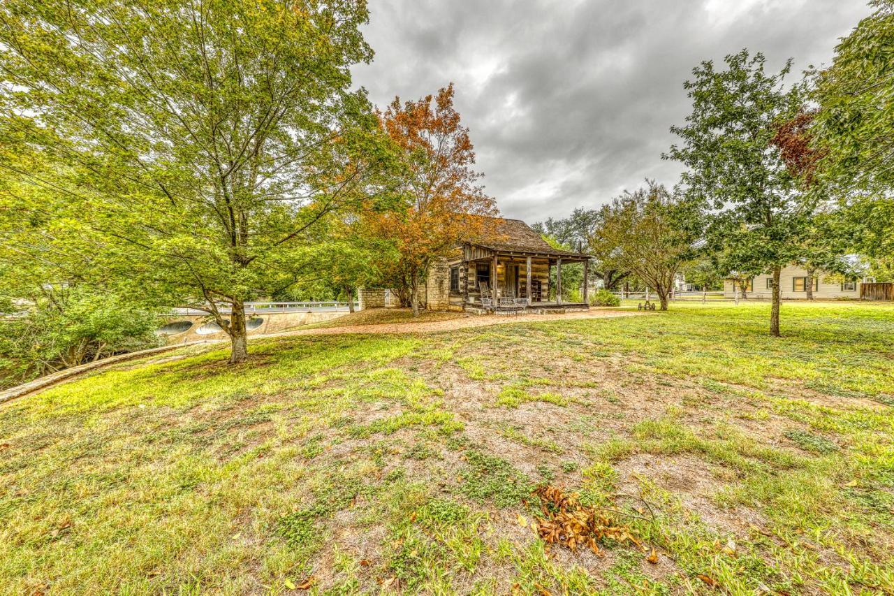 Town Creek Log Cabin Villa Fredericksburg Kültér fotó