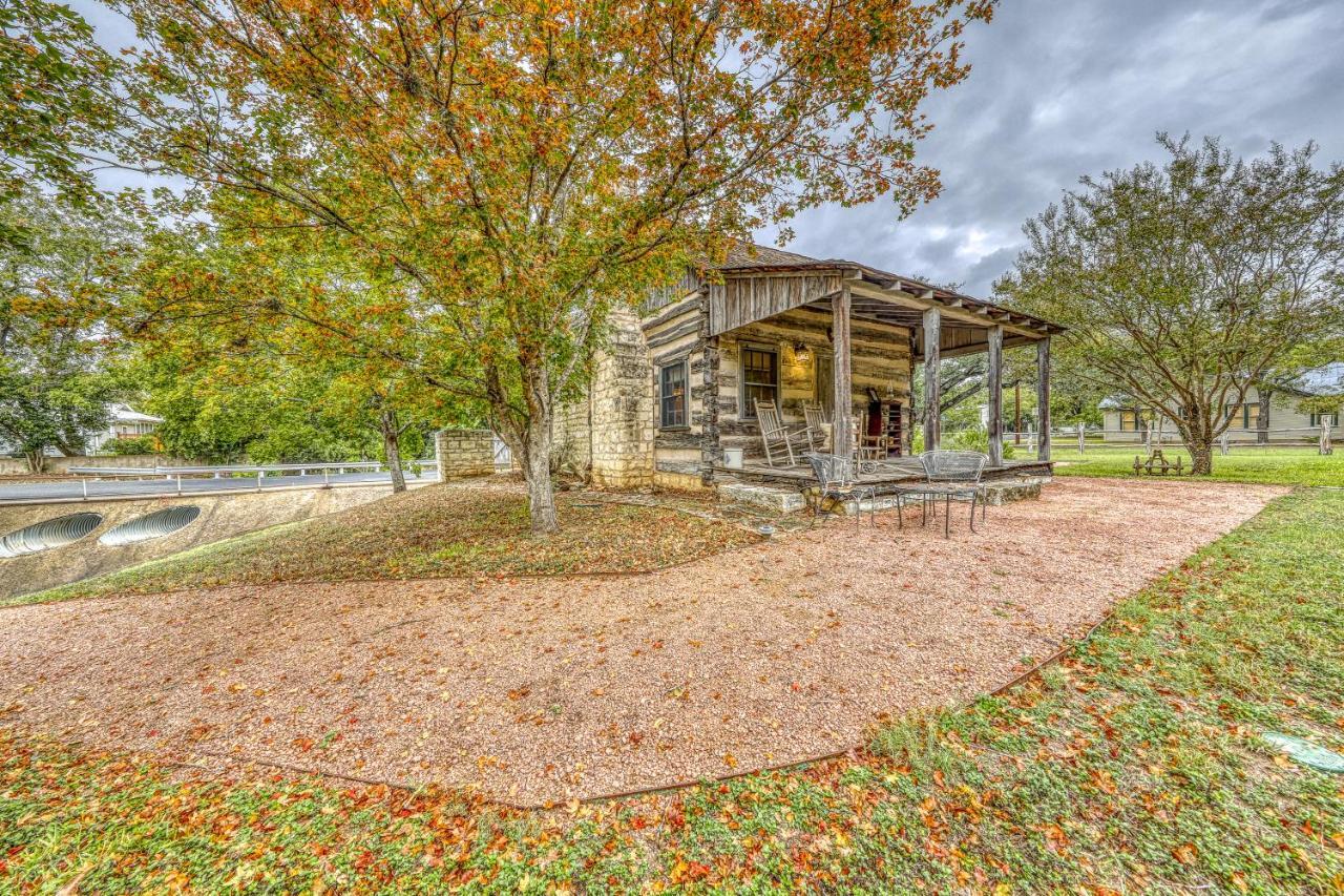Town Creek Log Cabin Villa Fredericksburg Kültér fotó