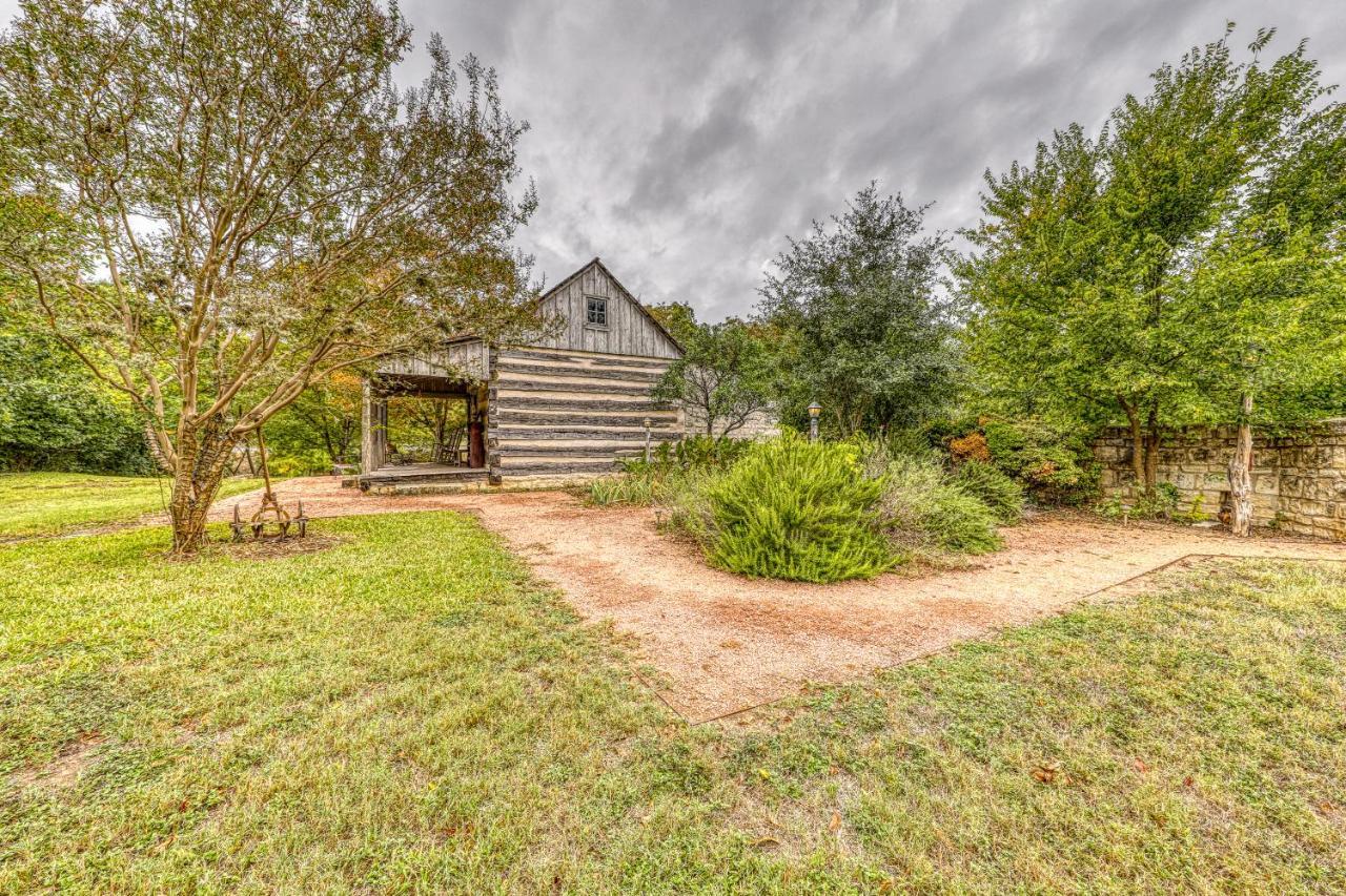 Town Creek Log Cabin Villa Fredericksburg Kültér fotó